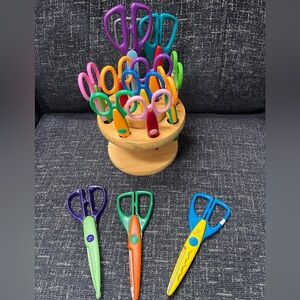 Kids Colorful Craft Scissors Set